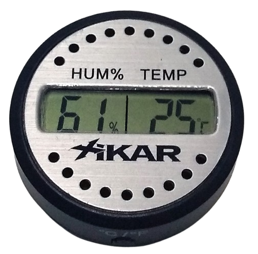 Higrômetro Xikar Redondo