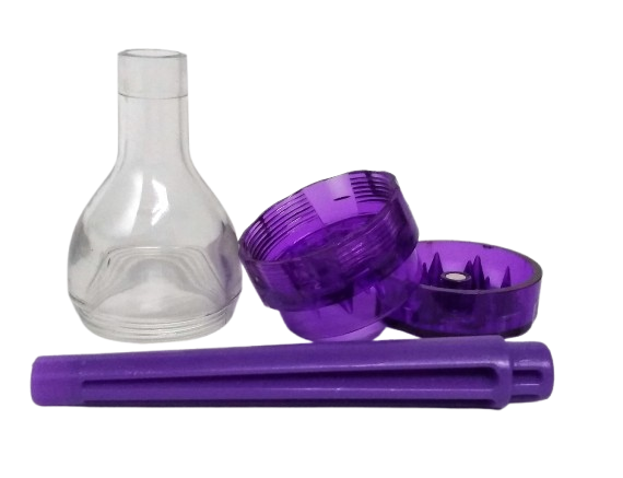 Triturador Acrílico Cone Roxo