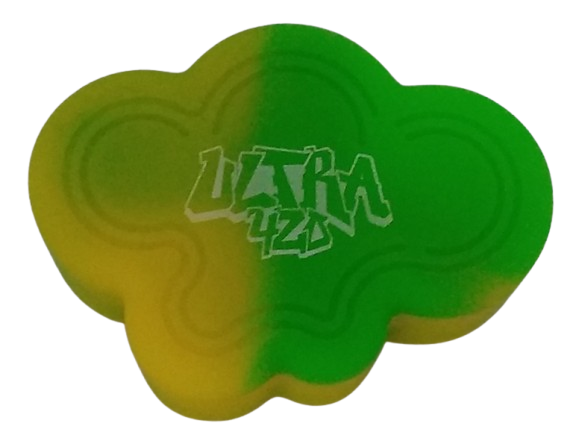 Contêiner de Silicone Ultra eco- Verde e amarelo