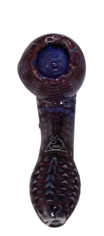 Pipe de Vidro SDF Sherlock Vermelha