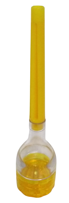 Triturador Acrílico Cone Amarelo