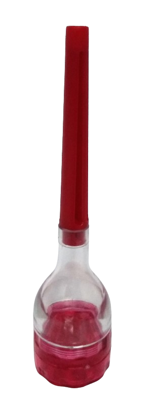 Triturador Acrílico Cone Vermelho