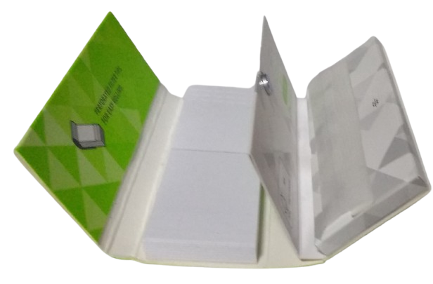 Papel Gizeh Verde Com Filter tips 1.1/4