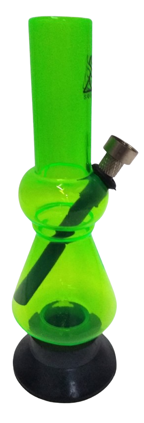 Bong Acrílico Pequeno Verde  02