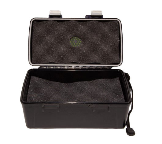 Caixa Umidora Xikar para-viagem p/15 Preta