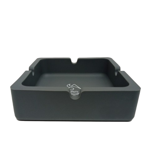 Cinzeiro para Cigarro SDF Quadrado Cinza