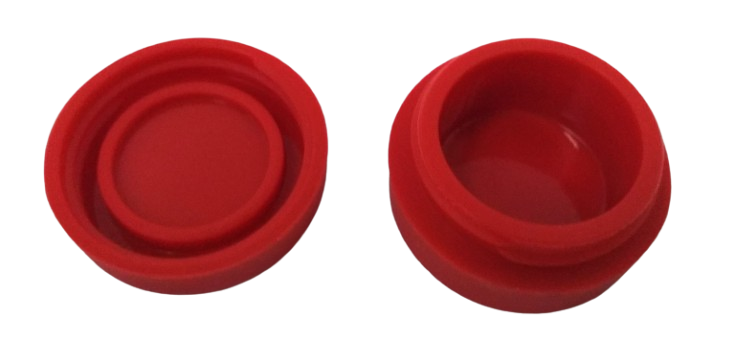 Contêiner de Silicone Sdf Pequeno Vermelho