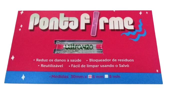 Piteira Ponta Firme 6mm