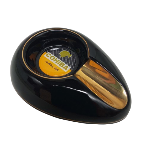 Cinzeiro para Charuto G123 Cohiba Preto