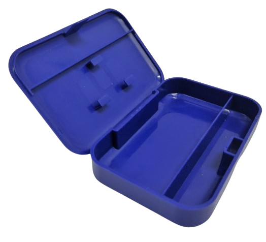 Case Plástico Tabaco Box Azul