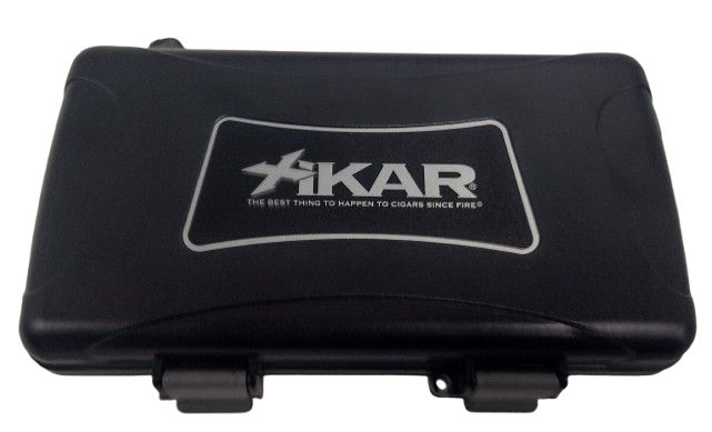 Caixa Umidora Xikar para viagem p/5 Preta