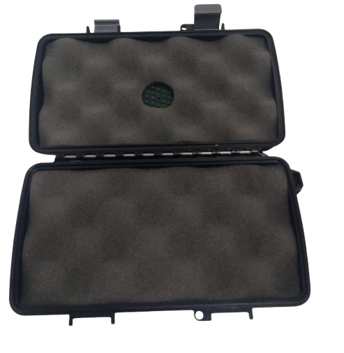 Caixa Umidora Xikar para viagem p/5 Preta