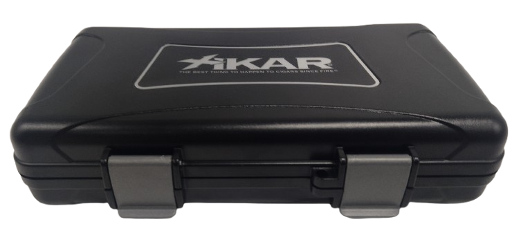 Caixa Umidora Xikar para viagem p/5 Preta