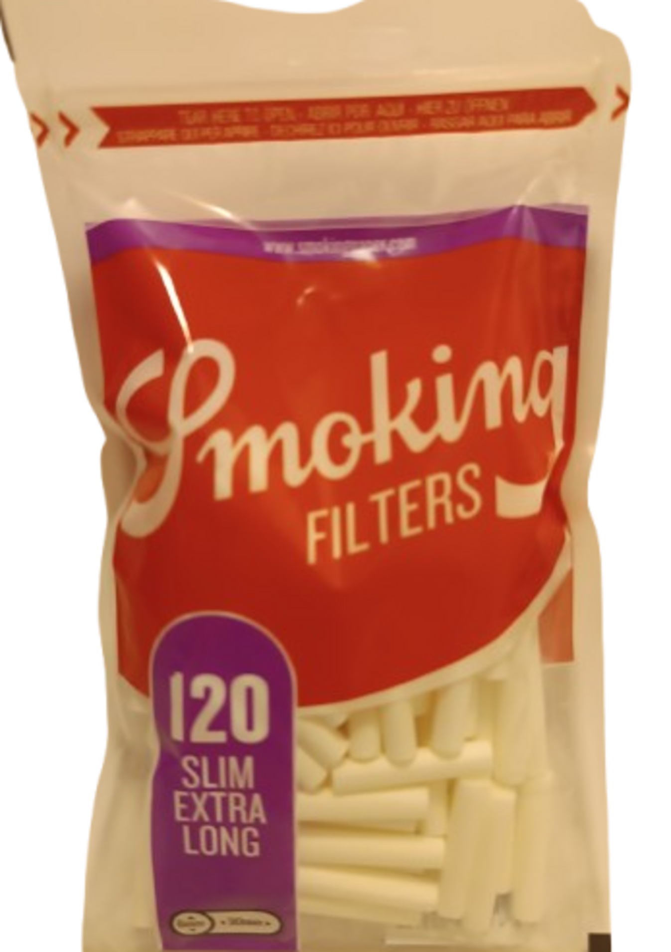 Filtro Smoking Slim Extra Long