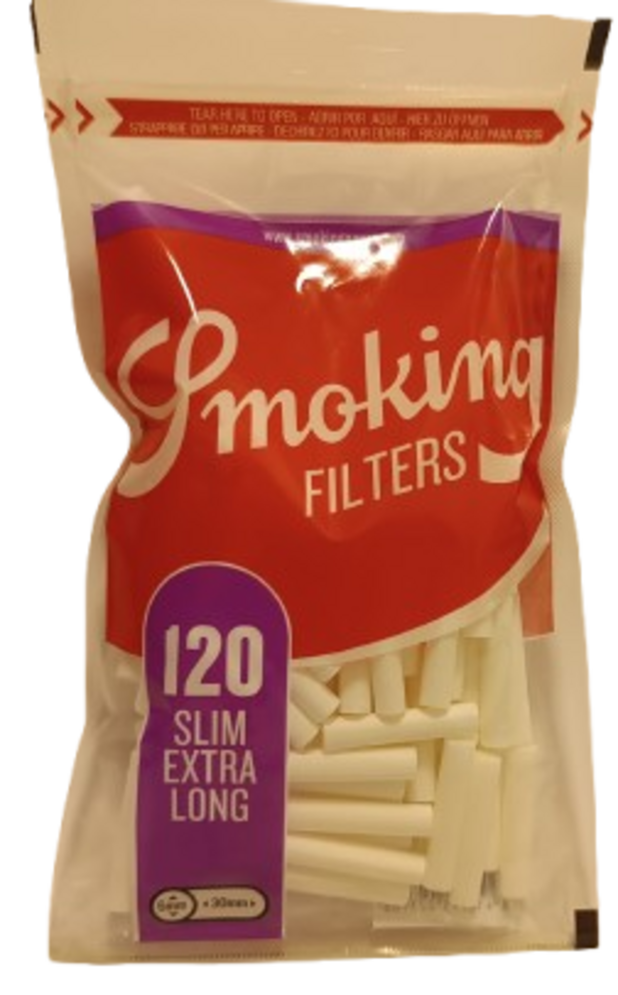 Filtro Smoking Slim Extra Long