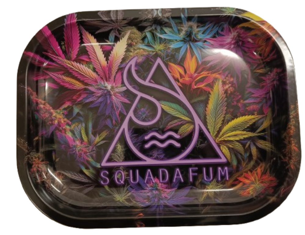 Bandeja Metal Sdf Flowers Pequena