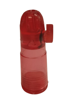 Bullet Dosador de Rapé Vermelho