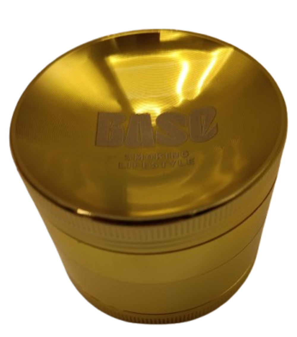 Triturador Metal base Dourado
