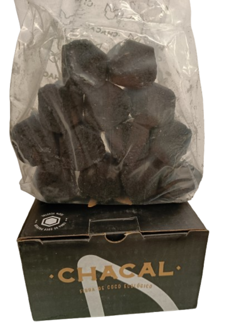 Carvão chacal Coco Caixa