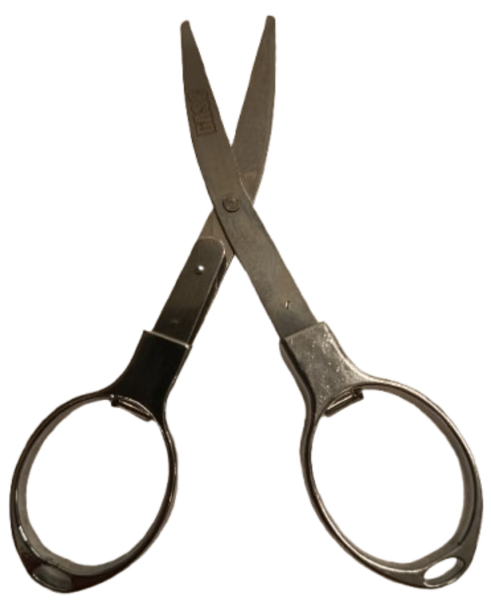 Tesoura Base Dobravel para Cortar Tabaco Prata