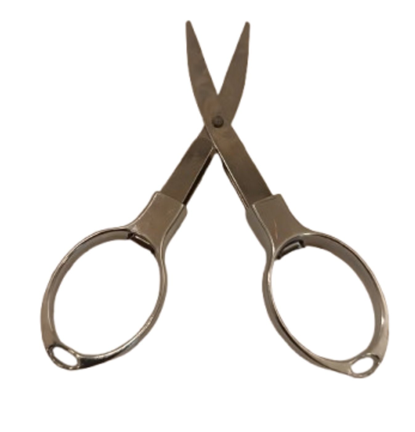 Tesoura Dobravel para Cortar Tabaco Prata