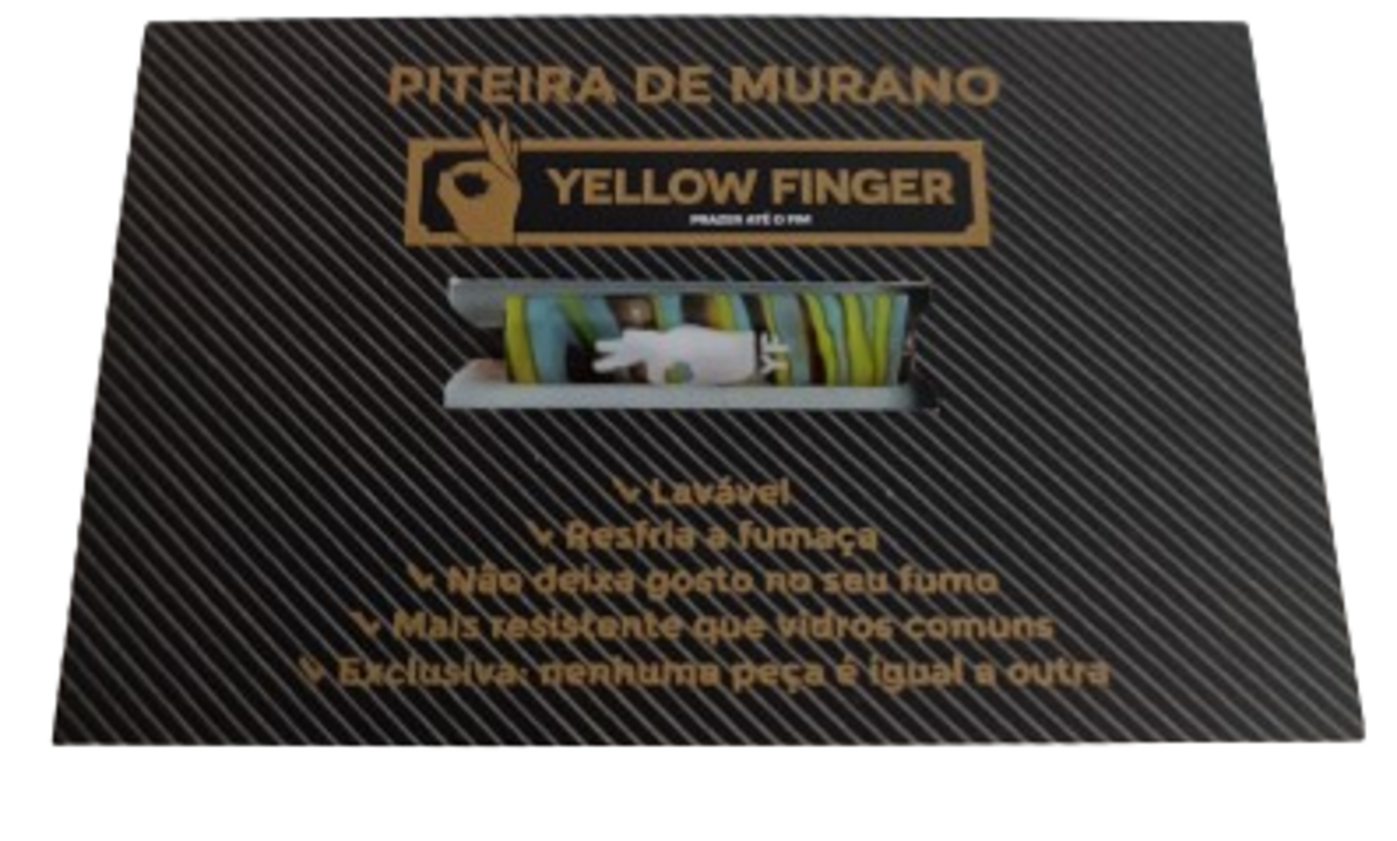 Piteira Yellow finger de Murano 11