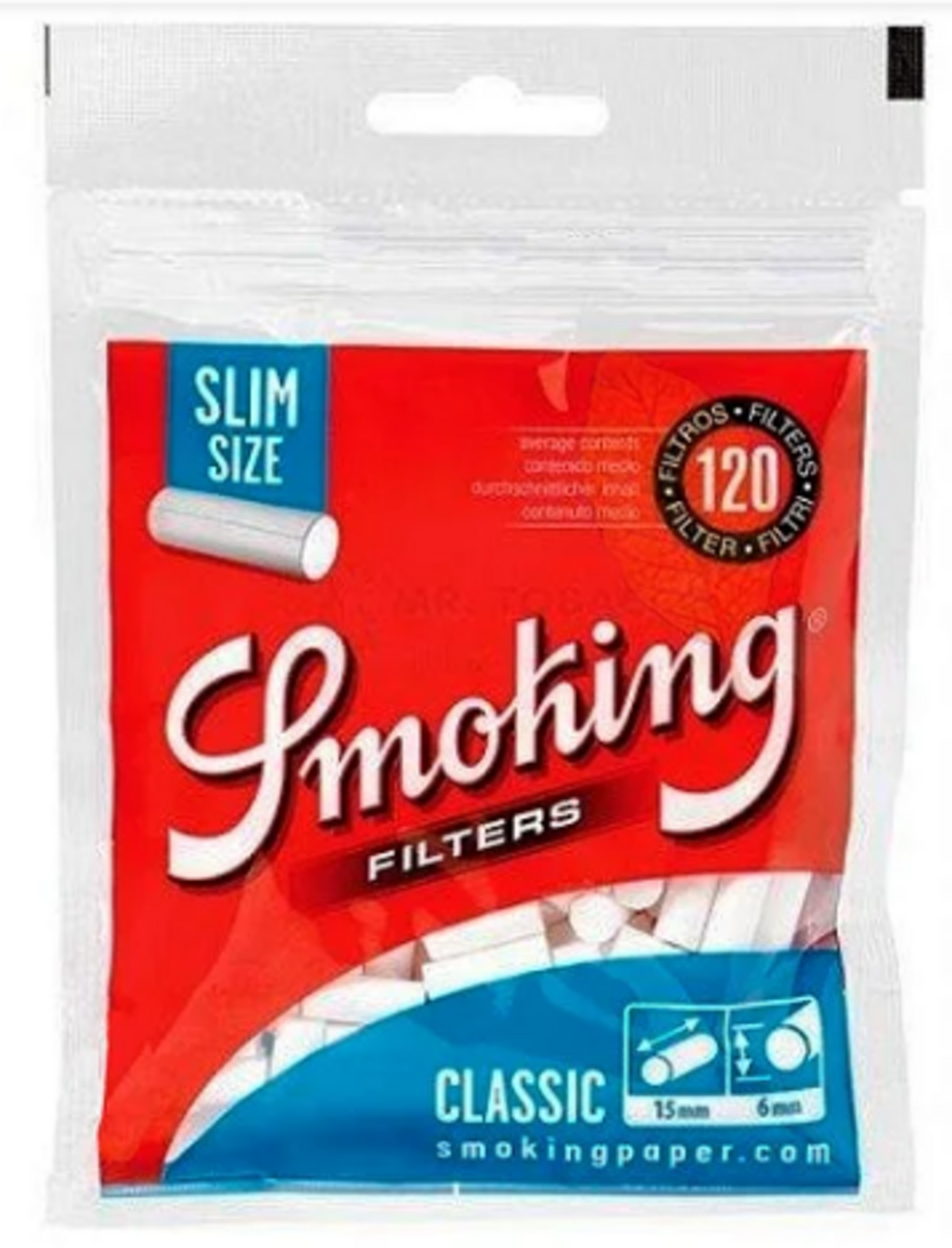 Filtro Smoking Slim