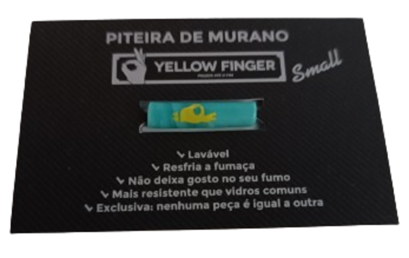 Piteira Yellow finger de Murano Small M04