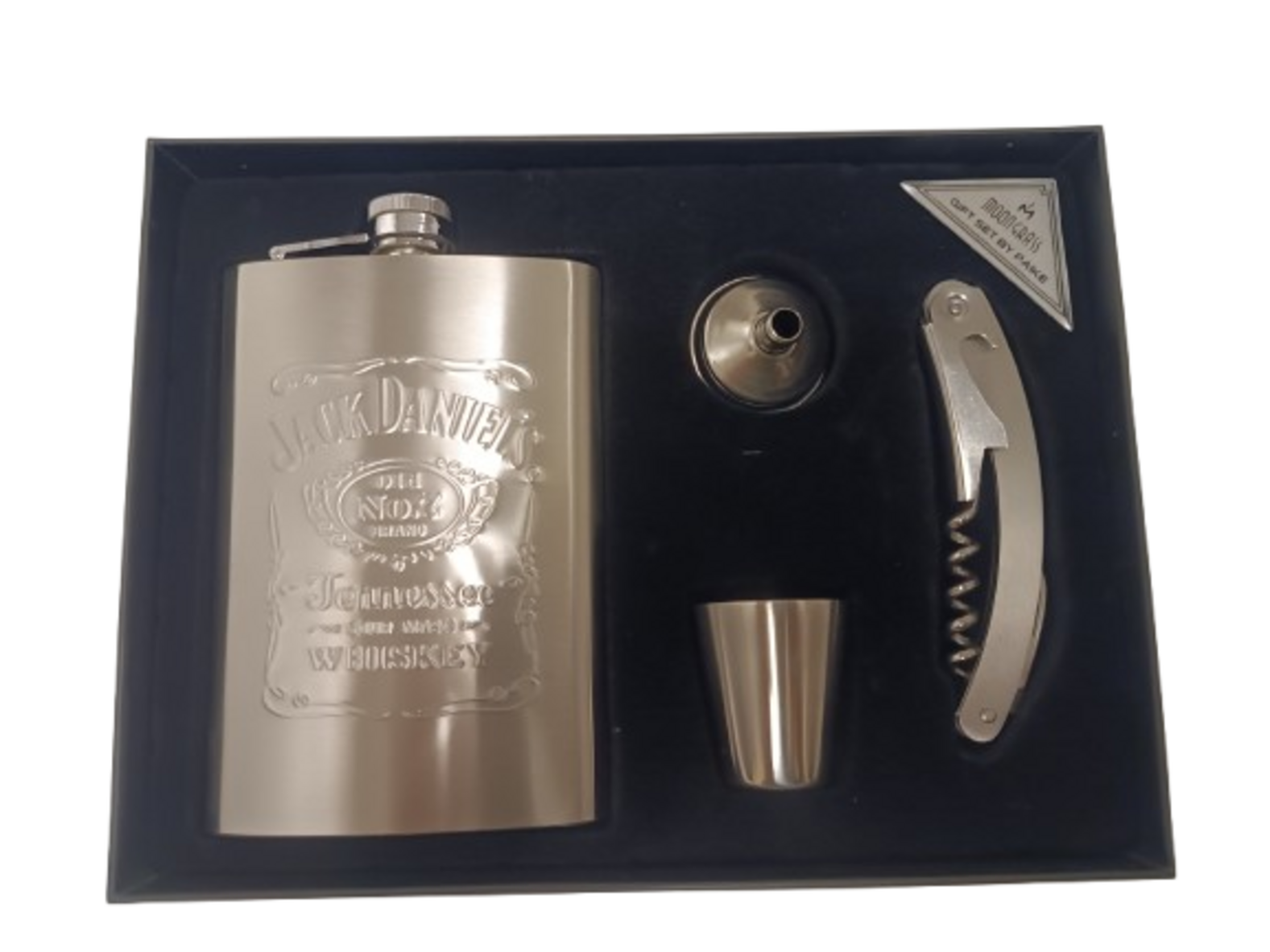 kit frasco de bebida Jack Daniels