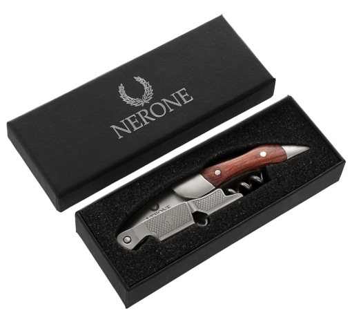 Abridor saca-rolhas Sommelier Pro Nerone Madeira