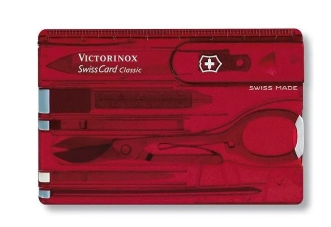 Victorinox Swisscard Classic Translúcido 10F 7100T